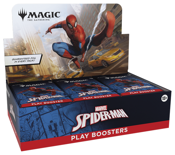 MTG [SPM] Spider-Man Play Boosters (2 options) Trading Card Games Wizards of the Coast SPM Play Box