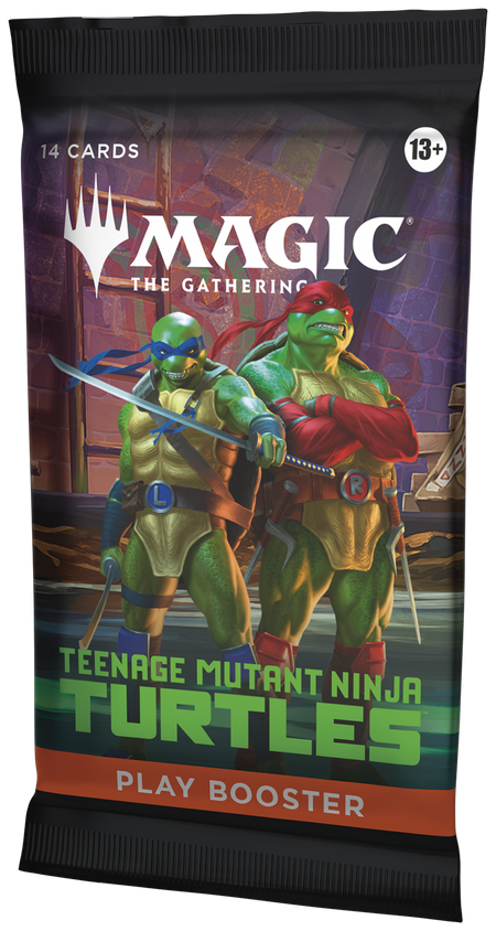 MTG [TMT] Teenage Mutant Ninja Turtles Play Boosters (2 options) Trading Card Games Wizards of the Coast TMT Play Booster
