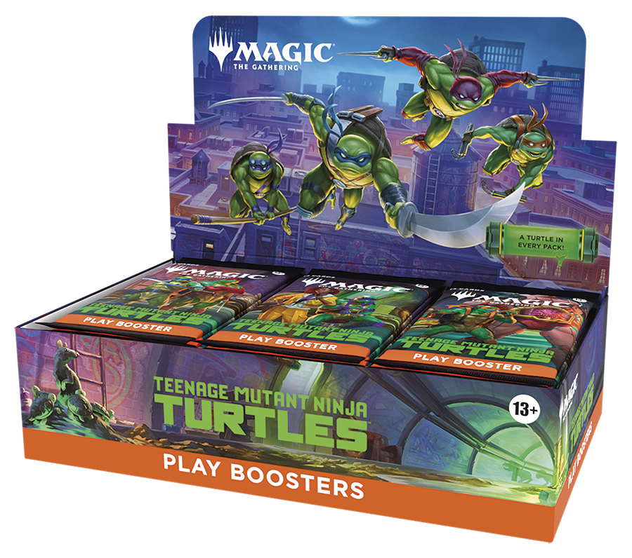 MTG [TMT] Teenage Mutant Ninja Turtles Play Boosters (2 options) Trading Card Games Wizards of the Coast TMT Play Box