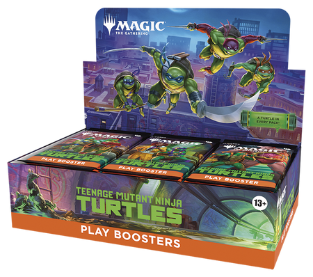 MTG [TMT] Teenage Mutant Ninja Turtles Play Boosters (2 options) Trading Card Games Wizards of the Coast TMT Play Box