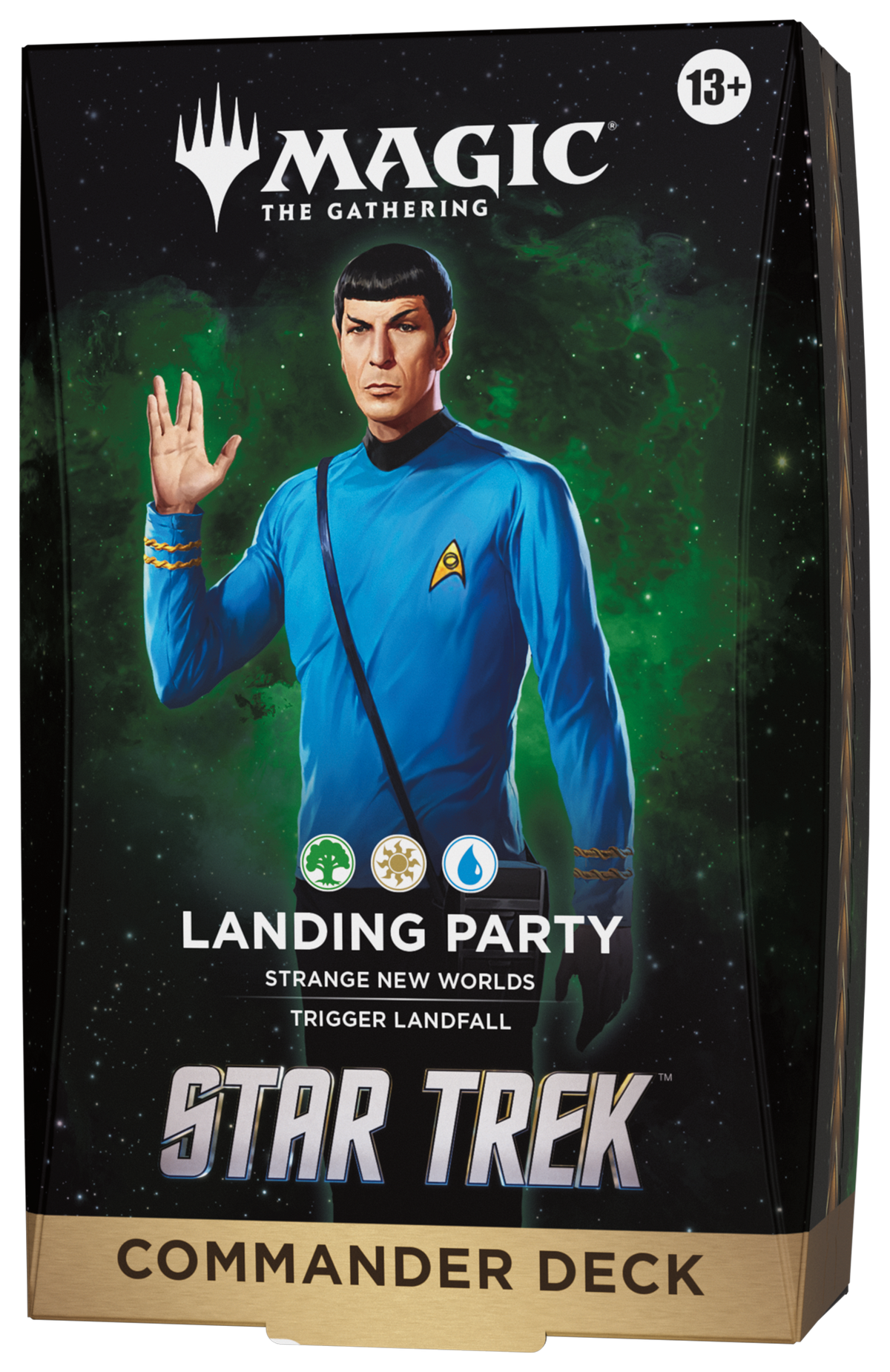 MTG [TRK] Star Trek Commander Decks (4 options) Trading Card Games Wizards of the Coast TRK (G/W/U) Landing Party