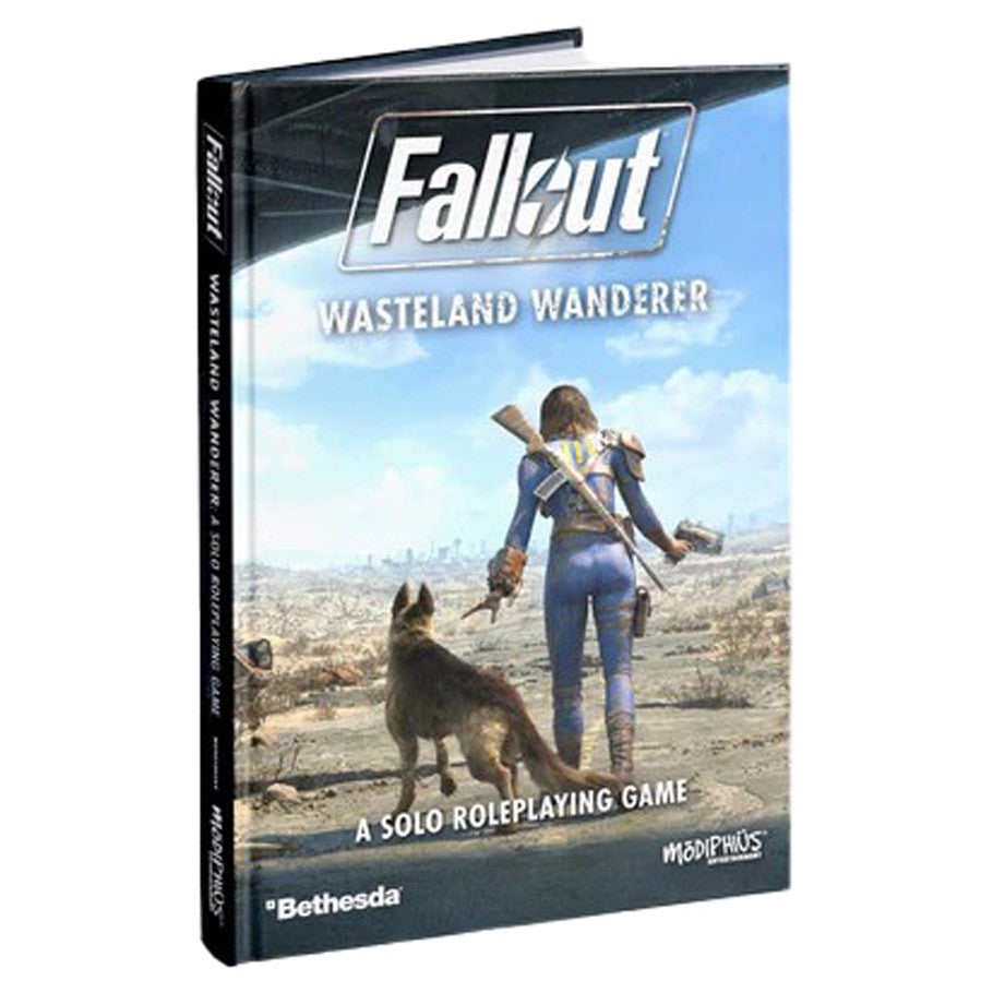 Fallout: Wasteland Wanderer: A Solo Roleplaying Game Board Games Modiphius Entertainment Fallout: Wasteland Wanderer Solo RPG