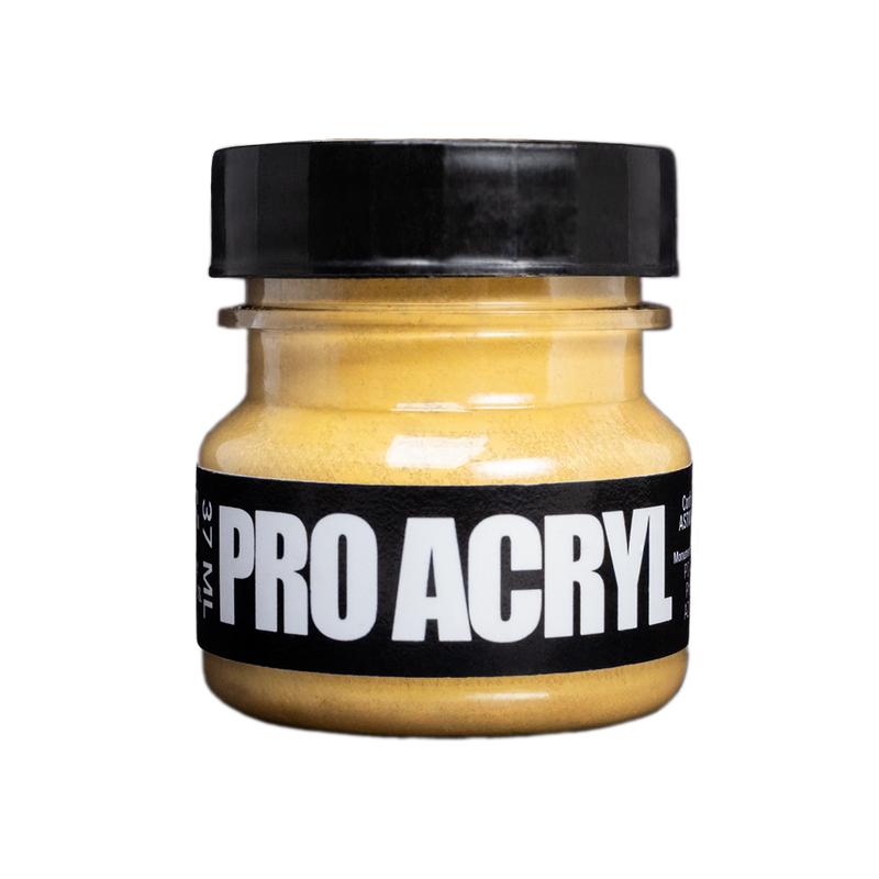 PRO Acryl Weathering Pigments 04 - Yellow Iron Oxide Paints Monument Hobbies PRO Acryl WP YIO