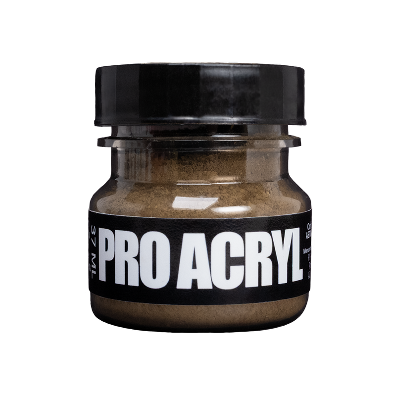 PRO Acryl Weathering Pigments 08 - Raw Umber Paints Monument Hobbies PRO Acryl WP RawU