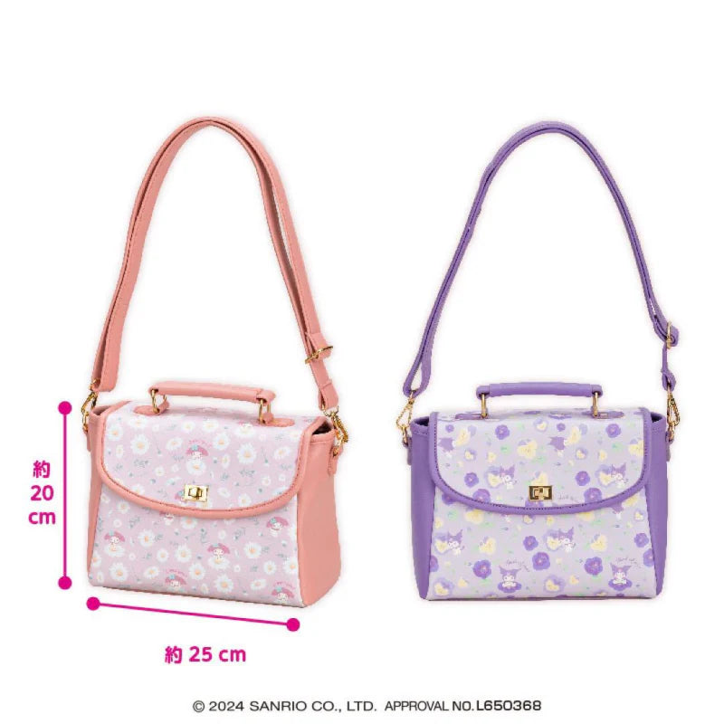 My Melody/Kuromi Flower Language Long Strap Shoulder Bag (2 options) Toys JBK International
