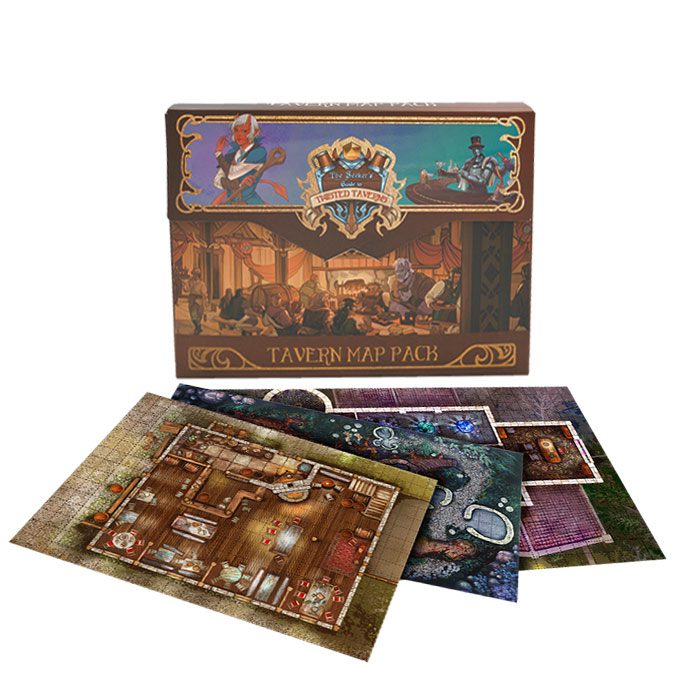 Twisted Taverns: Tavern Map Pack RPG Maps Ghostfire Gaming   