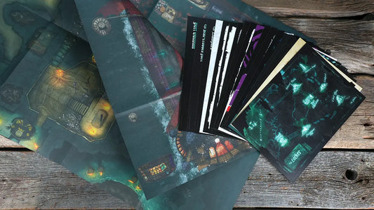 PIRATE BORG: Down Among The Dead Mega Map Pack Role Playing Games Limithron PIRATE BORG: DAtD Mega Map Pack