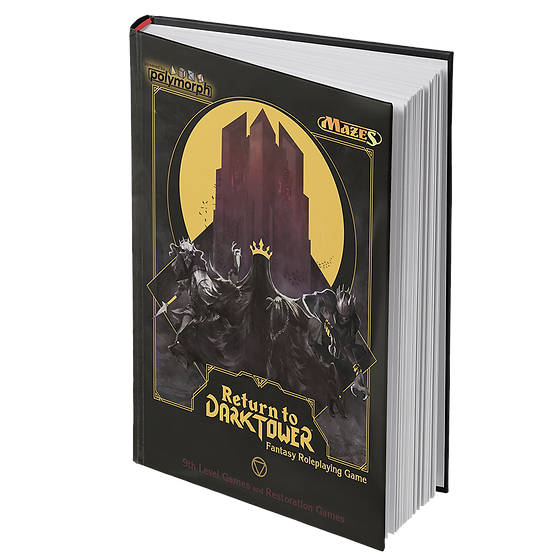 Return to Dark Tower RPG Role Playing Games 9th Level Games   