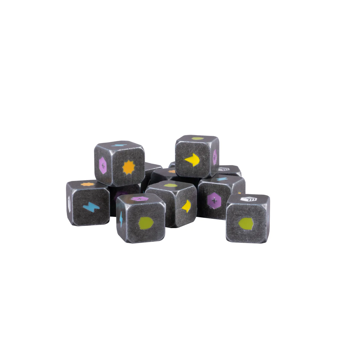 Moonrollers: Aluminum Dice Dice IV Studios Moonrollers Aluminum Dice