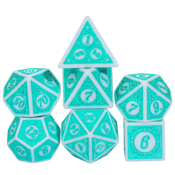 Motif: Azure Dreams RPG Dice Set Dice Foam Brain Games   