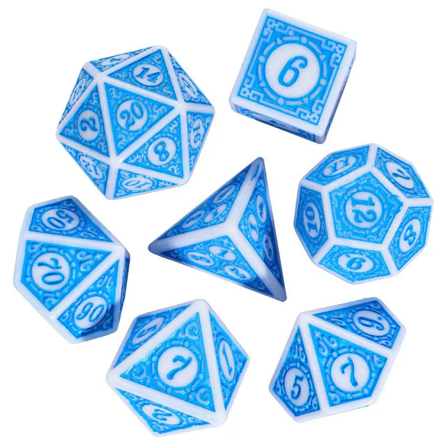 Motif: Ocean Brine RPG Dice Set Dice Foam Brain Games   