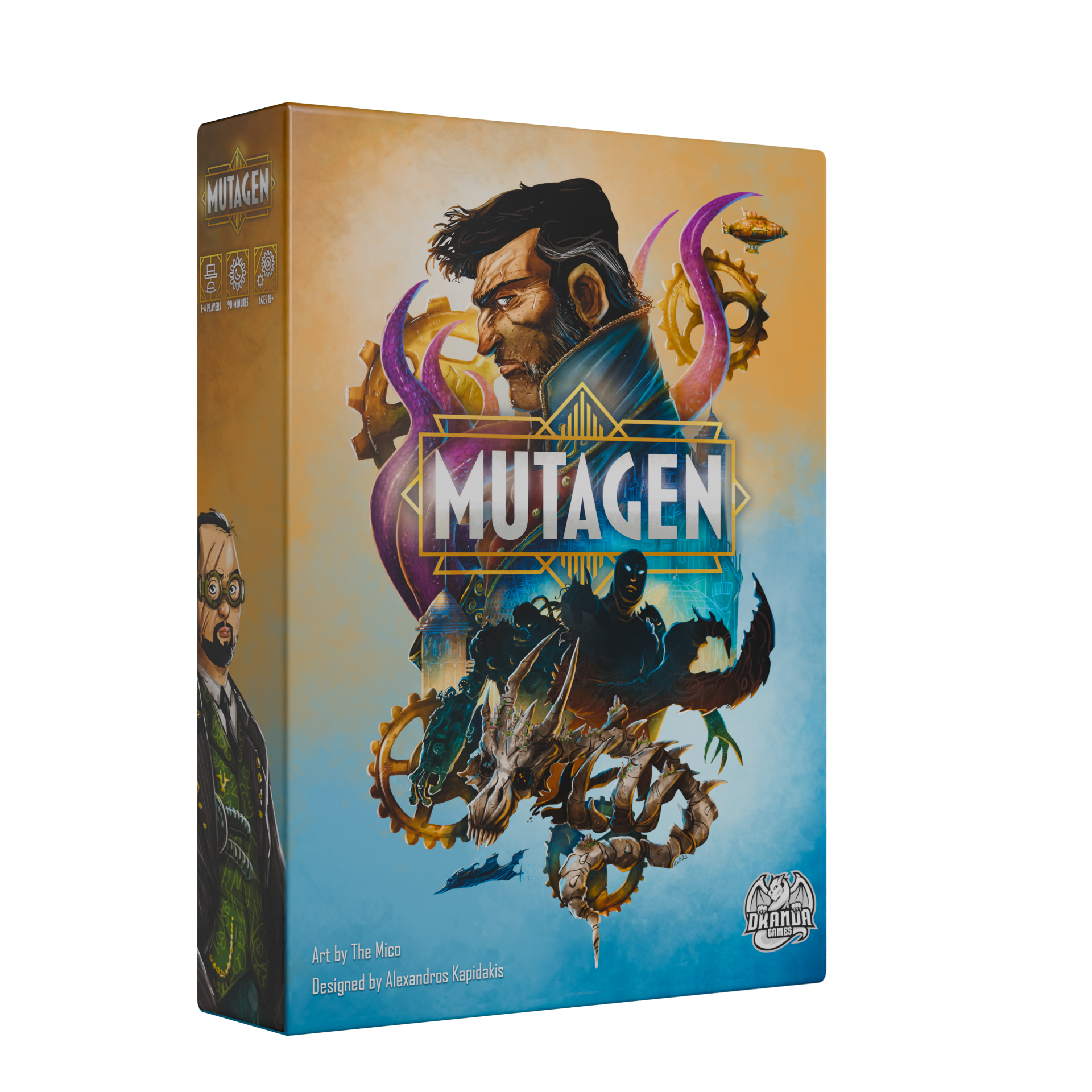 Mutagen Deluxe Edition Board Games Dranda Games Mutagen DLX