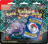 Pokemon TCG: Scarlet & Violet: Paldean Fates: Tech Sticker Collection Trading Card Games Pokemon USA Tech Sticker Pack Maschiff  