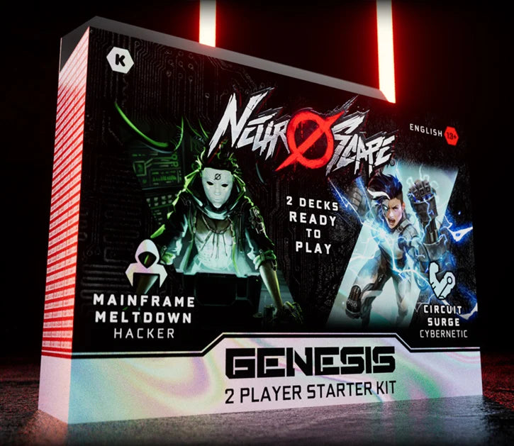 Neuroscape TCG (SK01) Genesis Unlimited 2-Player Starter Kit