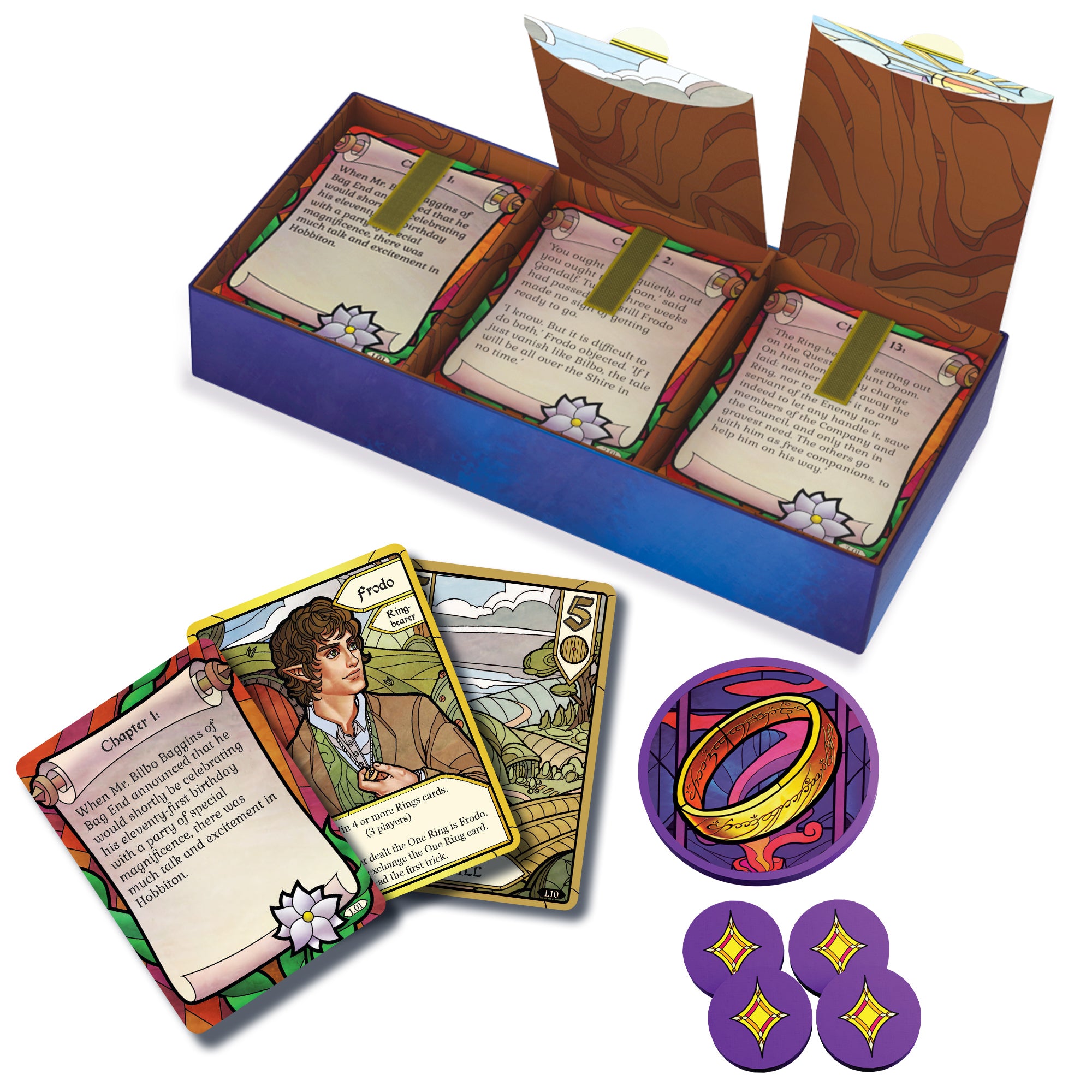 The Fellowship of the Ring: Trick Taking Game Card Games Asmodee