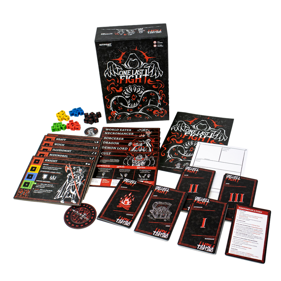 One Last Fight RPG: Box Set Role Playing Games Hit Point Press