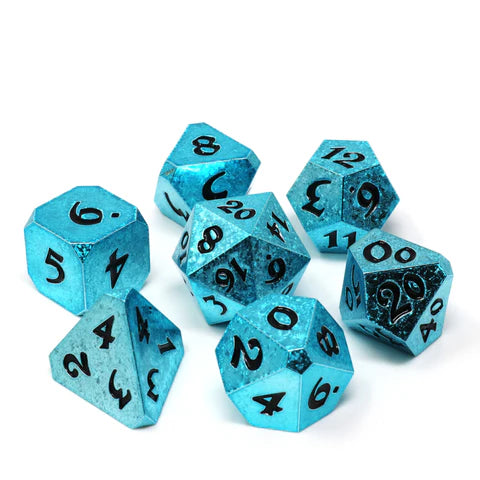 Die Hard Dice 7pc RPG Set - Glacial Requiem Dice Die Hard Dice