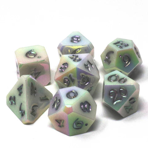 Die Hard Dice 7pc RPG Set - Silver Linings Dice Die Hard Dice