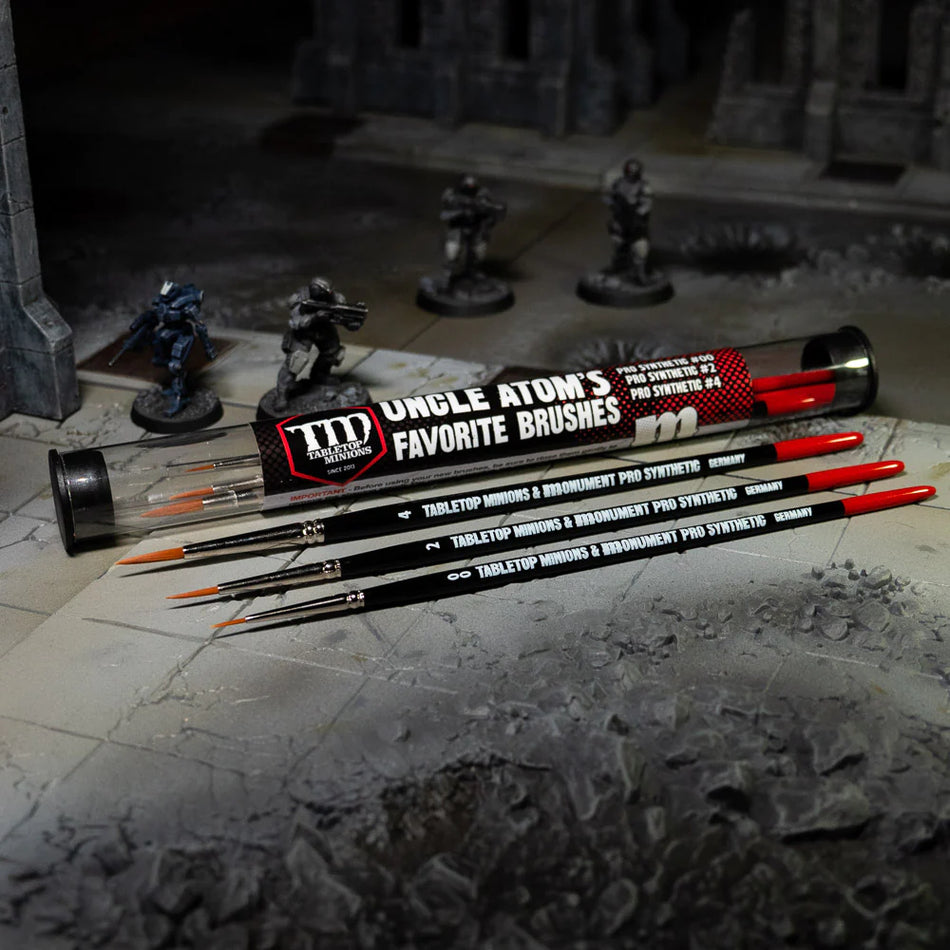 Pro Acryl Uncle Atom's Favorite Brushes Paints Monument Hobbies   