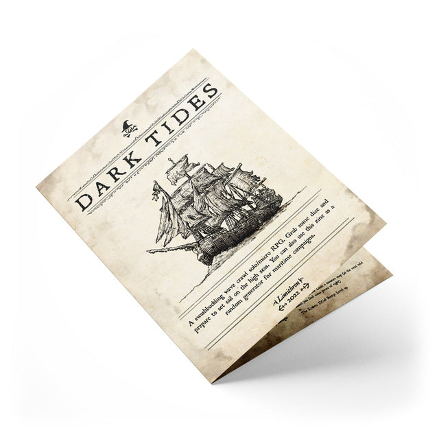 PIRATE BORG: Dark Tides Role Playing Games Limithron PIRATE BORG: Dark Tides