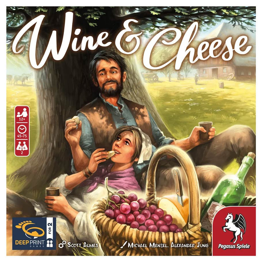 Wine & Cheese Board Games Pegasus Spiele Wine & Cheese
