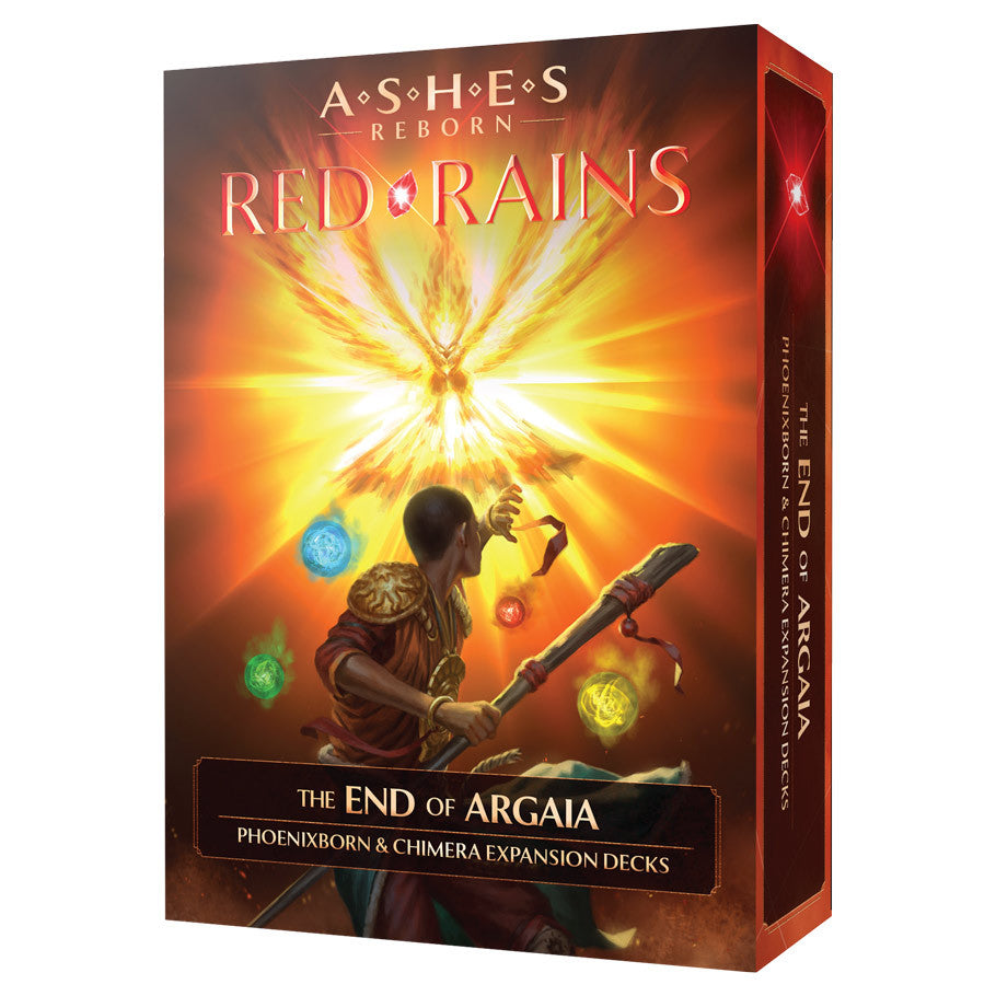 Ashes Reborn: Red Rains: The End of Argaia Expansion Card Games Plaid Hat Games AR End of Argaia