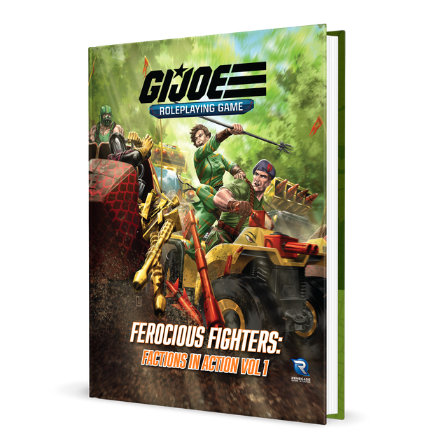 GI JOE RPG Ferocious Fighters: Factions in Action Vol 1 Role Playing Games Renegade Game Studios   