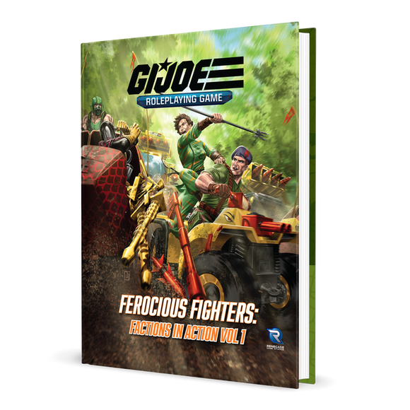 GI JOE RPG Ferocious Fighters: Factions in Action Vol 1 Role Playing Games Renegade Game Studios   