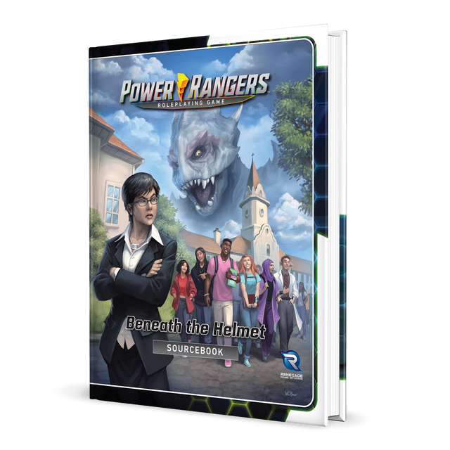 Power Rangers RPG Beneath the Helmet Sourcebook Role Playing Games Renegade Game Studios   