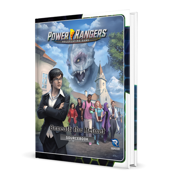 Power Rangers RPG Beneath the Helmet Sourcebook Role Playing Games Renegade Game Studios   