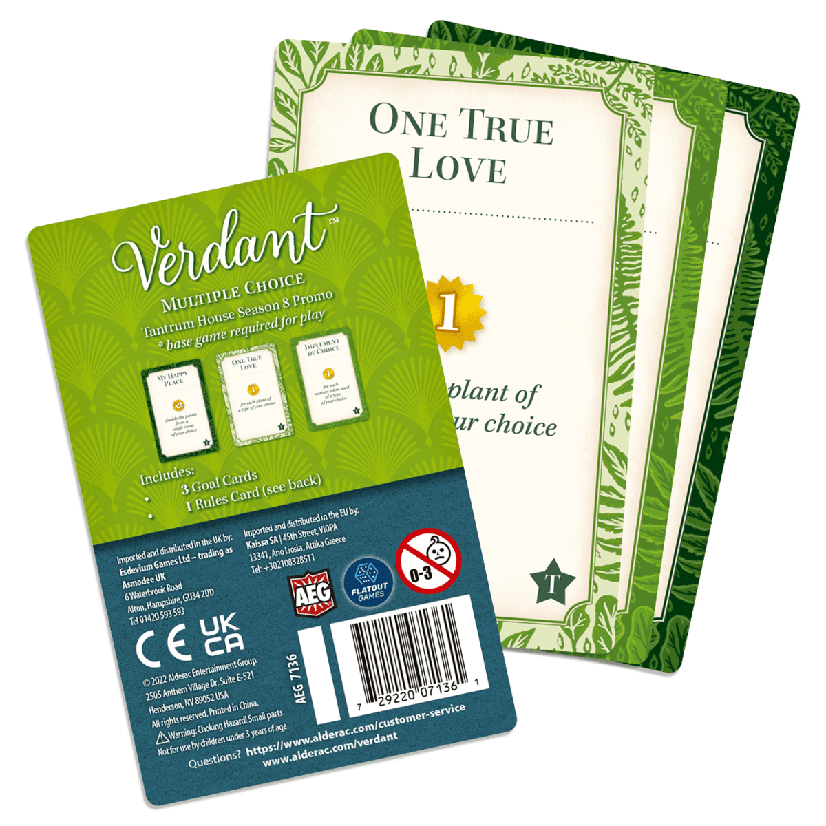 Verdant: Multiple Choice Promo Board Games Alderac Entertainment Group