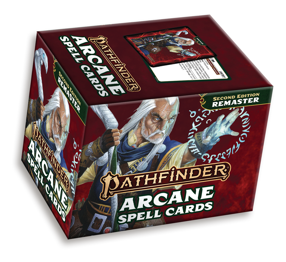 Pathfinder 2E Remastered Spell Cards: Arcane Supplies Paizo