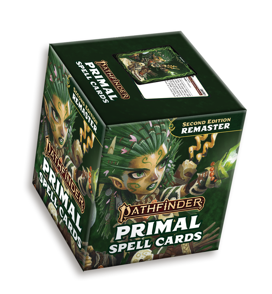 Pathfinder 2E Remastered Spell Cards: Primal Supplies Paizo