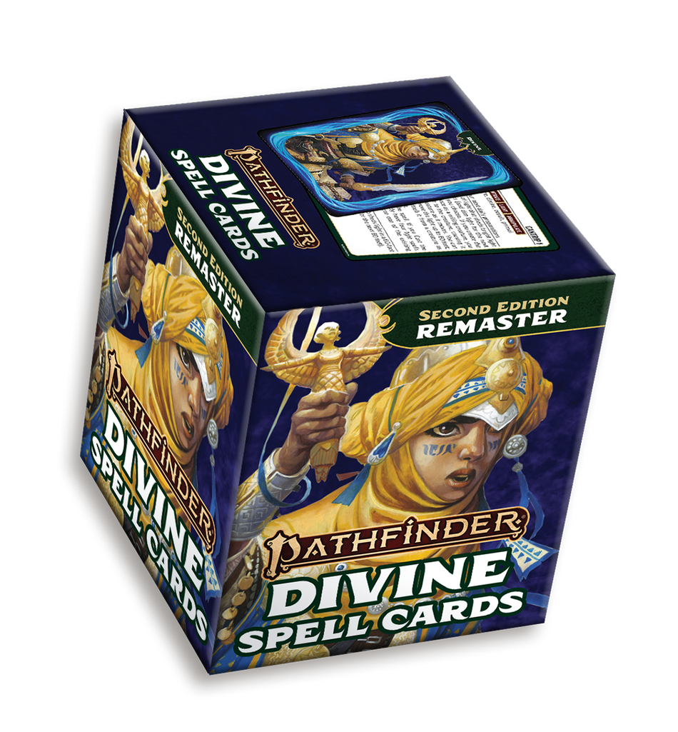 Pathfinder 2E Remastered Spell Cards: Divine Supplies Paizo