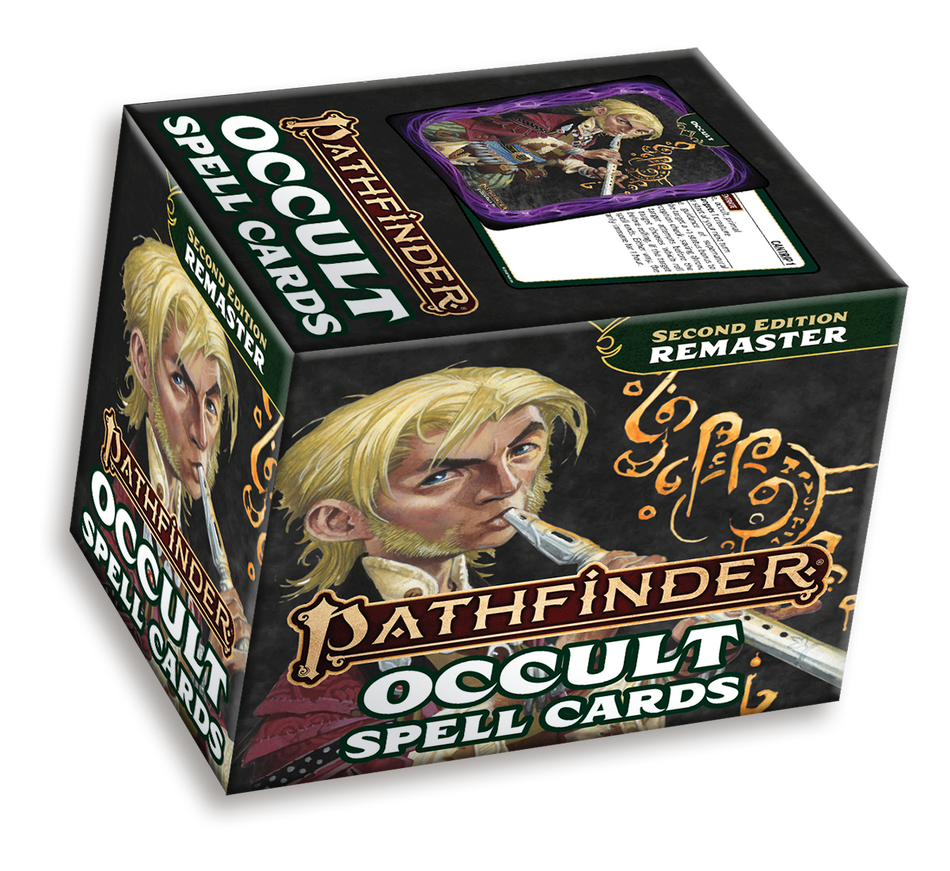 Pathfinder 2E Remastered Spell Cards: Occult Supplies Paizo