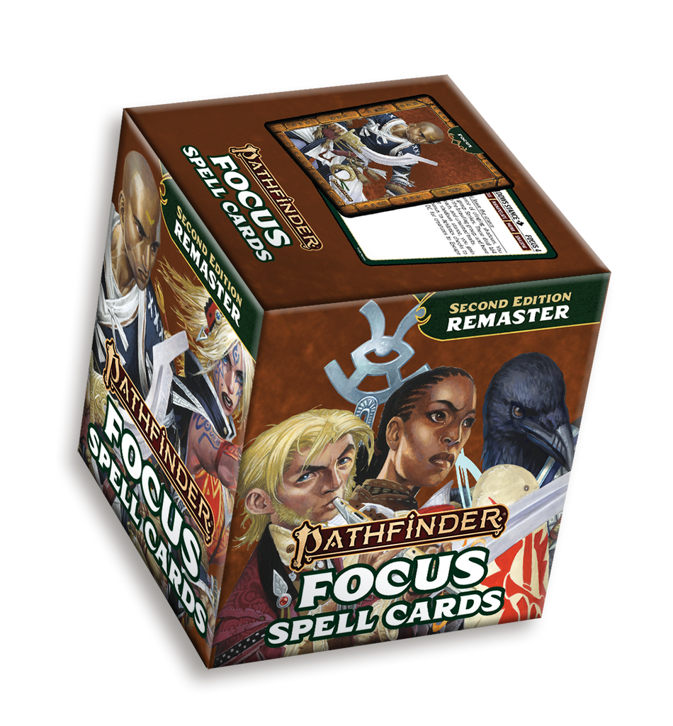 Pathfinder 2E Remastered Spell Cards: Focus Supplies Paizo