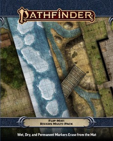 Pathfinder Flip Mat: Rivers Multi-Pack RPG Maps Paizo