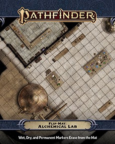 Pathfinder Flip Mat: Alchemical Lab RPG Maps Paizo