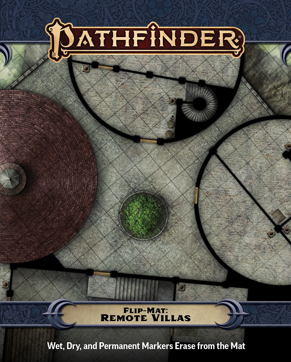 Pathfinder Flip Mat: Remote Villas RPG Maps Paizo