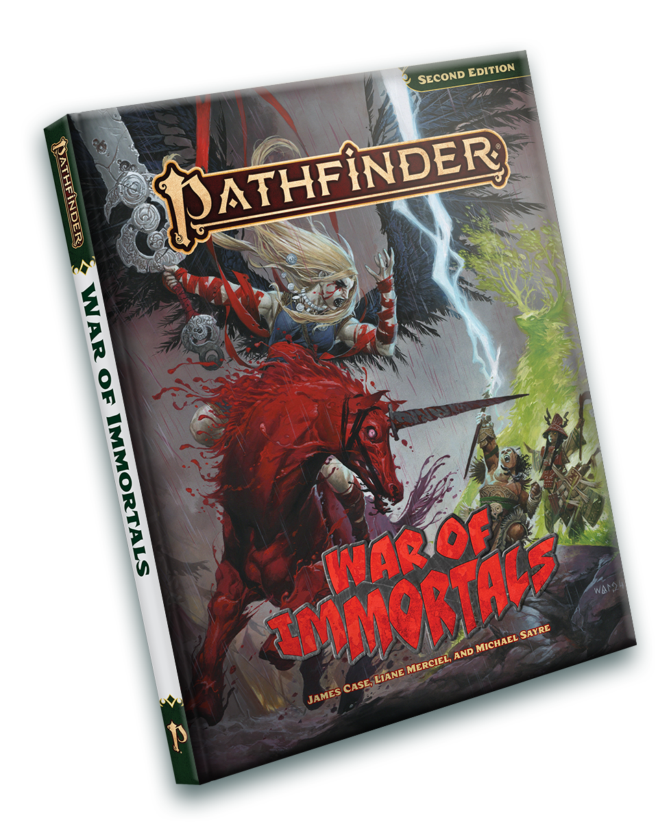 Pathfinder 2E War of Immortals Role Playing Games Paizo