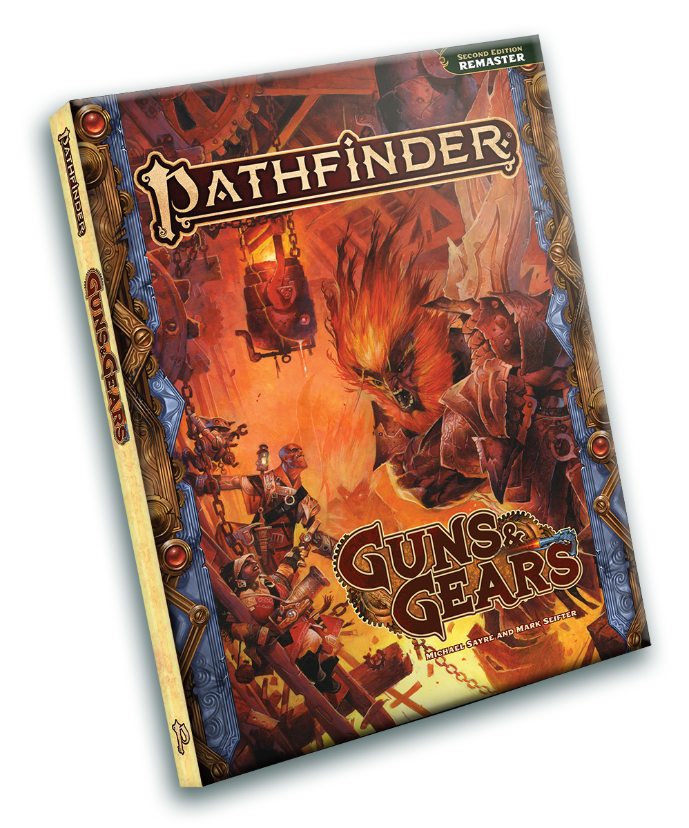 Pathfinder 2E Remastered Guns & Gears - Pocket Edition Role Playing Games Paizo