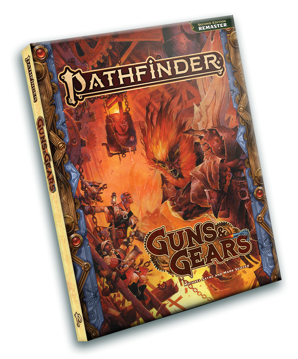Pathfinder 2E Remastered Guns & Gears - Pocket Edition Role Playing Games Paizo