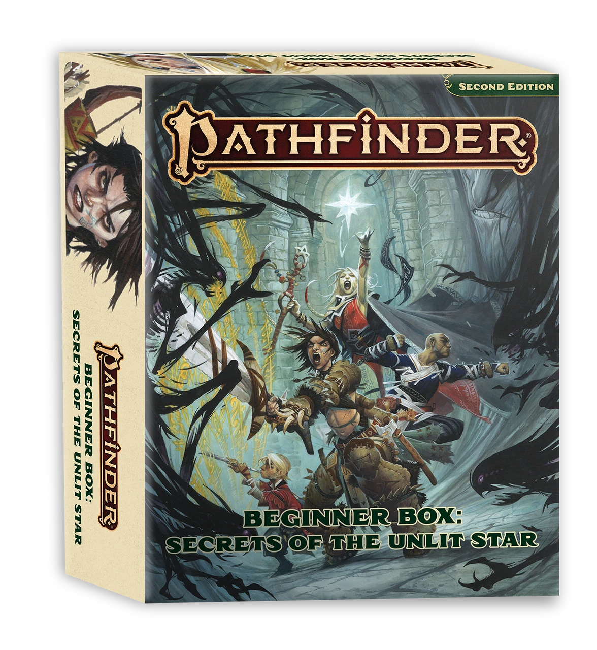 Pathfinder RPG: Beginner Box of Secrets of the Unlit Star RPG Maps Paizo PF2 BB of Secrets of the Unlit Star