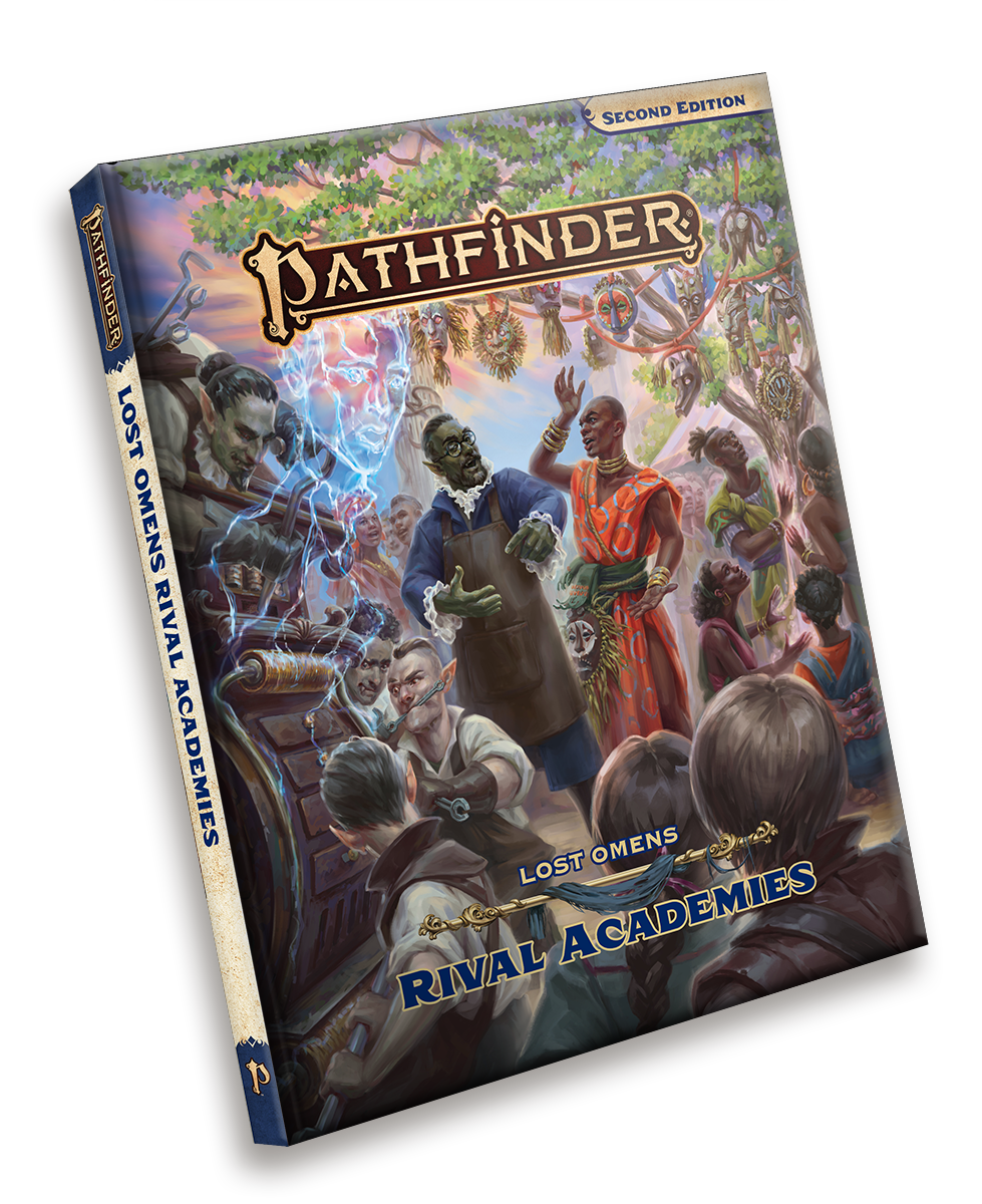 Pathfinder 2E Lost Omens: Rival Academies - Hardcover Role Playing Games Paizo