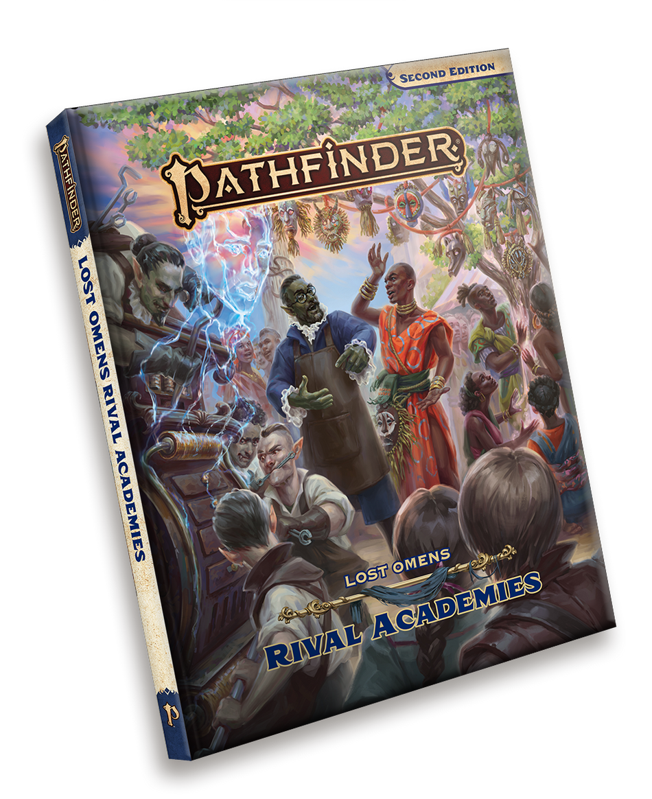 Pathfinder 2E Lost Omens: Rival Academies - Hardcover Role Playing Games Paizo