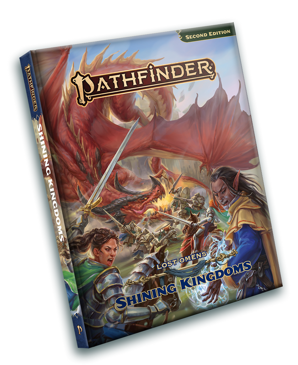 Pathfinder 2E Lost Omens: Shining Kingdoms Role Playing Games Paizo