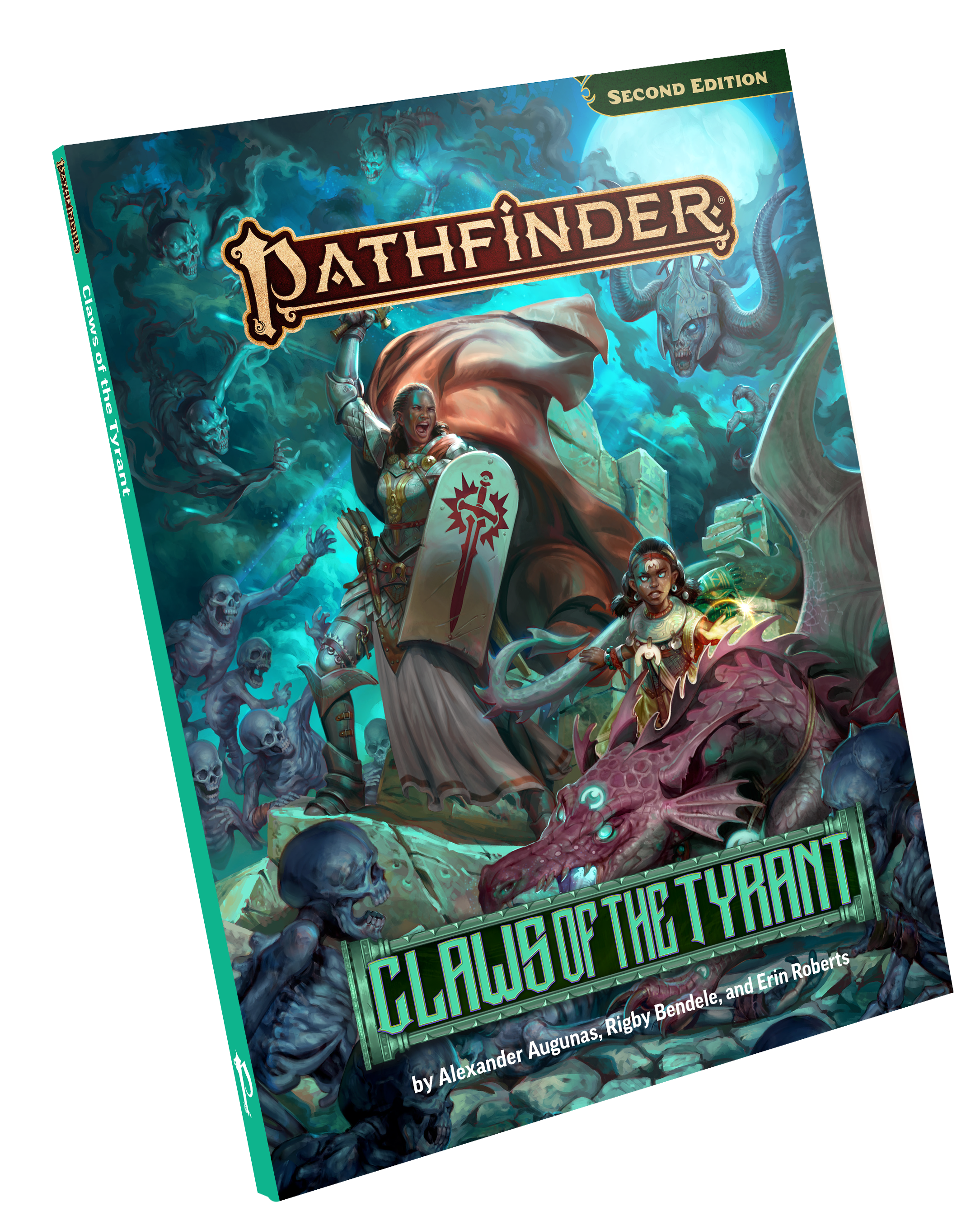 Pathfinder 2E Adventure Path: Claws of the Tyrant Role Playing Games Paizo