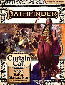 Pathfinder 2E Adventure Path #205- Curtain Call Part 2: Singer, Stalker, Skinsaw Man Role Playing Games Paizo