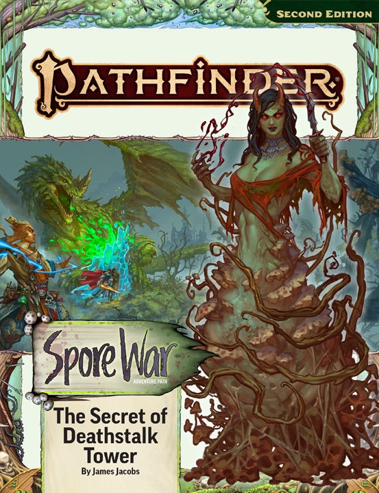 Pathfinder 2E Adventure Path #211 - Spore War Part 2: The Secret of Deathstalk Tower Role Playing Games Paizo