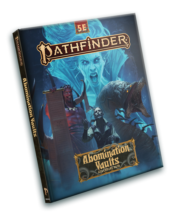 Pathfinder 2E Adventure Path: Abomination Vaults for 5E (2 options)